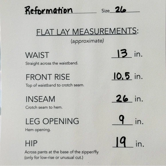 Reformation Cropped Flare Jeans Raw Hem Baltic Blue Size 26 - Picture 9 of 9